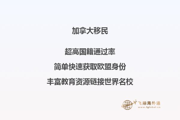 加拿大有哪些移民項目