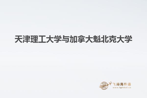天津理工大學與加拿大魁北克大學