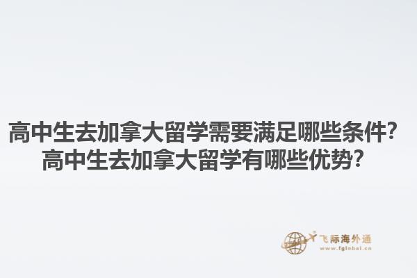 高中生去加拿大留學(xué)需要滿足哪些條件？高中生去加拿大留學(xué)有哪些優(yōu)勢(shì)？1.jpg