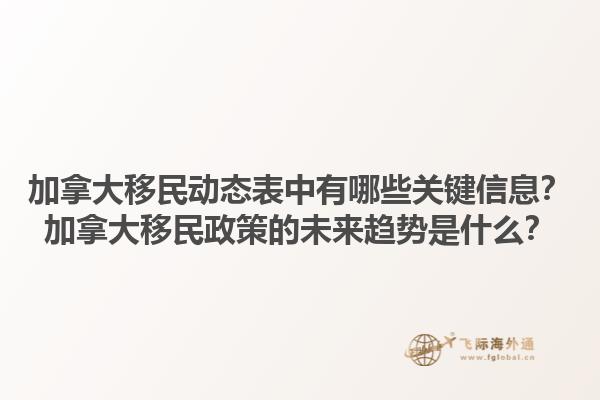 加拿大移民動(dòng)態(tài)表中有哪些關(guān)鍵信息？加拿大移民政策的未來(lái)趨勢(shì)是什么？1.jpg