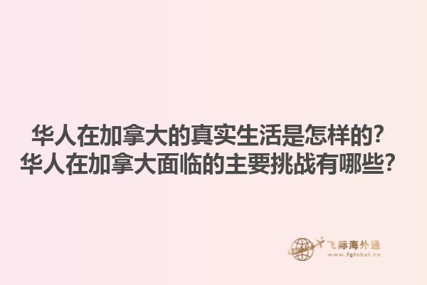 華人在加拿大的真實(shí)生活是怎樣的？華人在加拿大面臨的主要挑戰(zhàn)有哪些？1.jpg