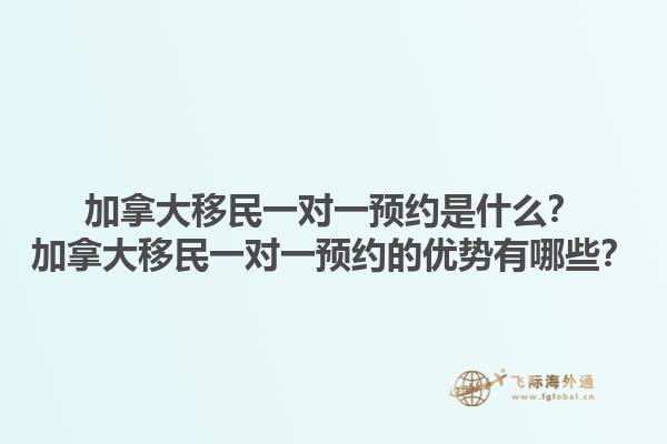 加拿大移民一對一預(yù)約是什么？加拿大移民一對一預(yù)約的優(yōu)勢有哪些？1.jpg