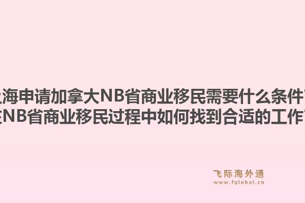 上海申請加拿大NB省商業(yè)移民需要什么條件？在NB省商業(yè)移民過程中如何找到合適的工作？1.jpg