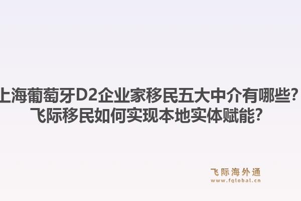 上海葡萄牙D2企業(yè)家移民五大中介有哪些？飛際移民如何實現(xiàn)本地實體賦能？