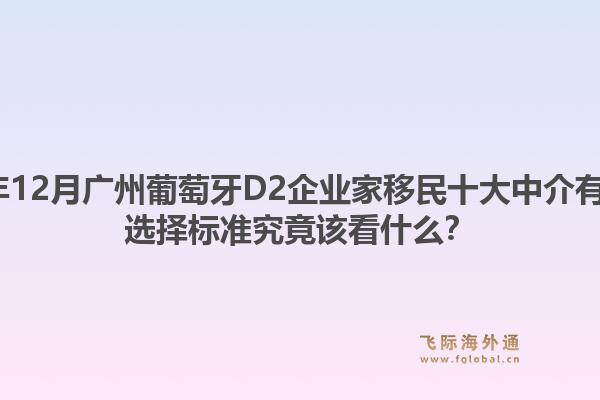2025年12月廣州葡萄牙D2企業(yè)家移民十大中介有哪些？選擇標(biāo)準(zhǔn)究竟該看什么？1.jpg
