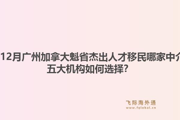 2025年12月廣州加拿大魁省杰出人才移民哪家中介專業(yè)？五大機(jī)構(gòu)如何選擇？